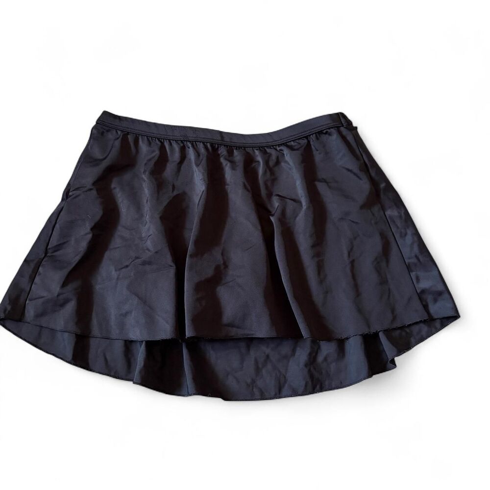 Unbranded Women's Black Skirt Black tennis skirt with built-in shorts,‎ Size: 8